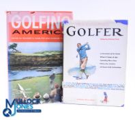 2x Interesting American Golf Books from John L B Garcia Library to incl 