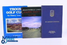 Collection of Famous Early Scottish Golf Club Histories (3) to incl Robert A. Crampsey 'St Mungo's