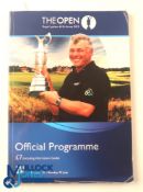 Autographs - Multi-signed 2012 Open Championship Royal Lytham & St Annes Golf Programme signatures