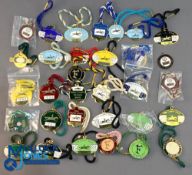 1972-2008 Horse Racing: York & Fakenham Enamel Member Badges - York x28, Fakenham x4, Guests, and