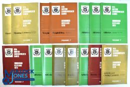 Fifteen Edinburgh Scotland 1970 Commonwealth Games programmes including Opening and Closing