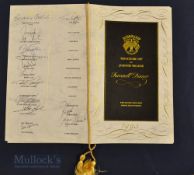 1993 Ryder Cup The Belfry Farewell Signed Dinner Menu - following US winning their second