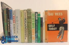 Fifteen assorted Golf Books - Master Golf Learn to Play Golf with Neil Coles 1978, The Modern