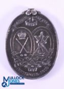 Royal Blackheath Golf Club The Knill Cup Winners Silver Medal - the usual style oval medal