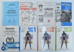 Seventeen assorted Athletics programmes and publications from the nineties and 2000s - UK and