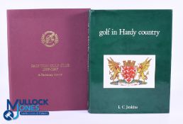 2x Well Known Dorset and Devon Golf Club Histories - Bill Geddes - 