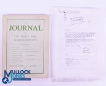 1951 The Journal of The Sports Turf Research Institute - Volume Eight Number 27 issued to