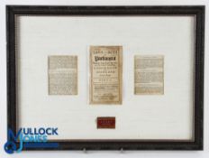 Rare Golf Extracts from Scots Acts 18th century featuring title page 