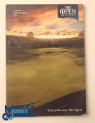 Autographs - Multi-signed 2019 Open Championship Royal Portrush Golf Programme with signatures