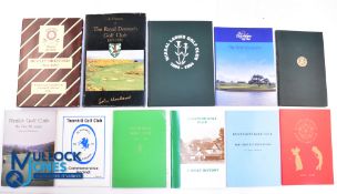 Eleven Golf Club Histories and Publications, hardback and paperback - Moseley Milestones 1892-1992