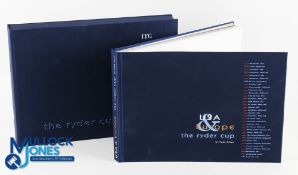 1999 Ryder Cup at Brookline Deluxe Special ltd ed book for the PGA by Fede Perez - with slipcase and