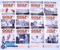 1956 Complete Collection of Golf Monthly Magazines - Vol. XLVI No. 1 January to No.12 December -