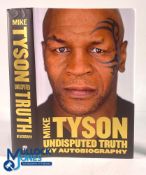 Signed Boxing Book - Mike Tyson Undisputed Truth, My Autobiography. 2013 1st edition boxing book G