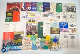Horse Racing Ephemera: Race cards, Tickets, Programmes, cigarette cards - to include Grand