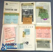 1959-1965 Silverstone Motorcycle Racing Programmes Motor Sport, to include BMCRC April 1959, BMCRC