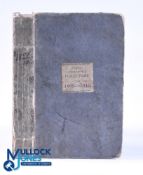 1809/10 Early Golf Ball, Club Note: From The Estate of The Late David Easby makers and Plan