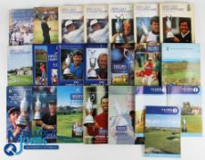 1984-2002 The Open Golf Championship programmes almost a complete run - missing the year 1991,
