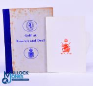 2x Kent Open Golf Championship Golf Course History Books to incl Sir Guy Campbell - 