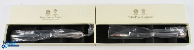 Rare 2001 Ryder Cup The Belfry (postponed) Players and Officials Gifts (2) 2x Arthur Price England