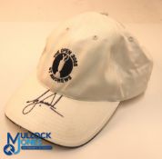 Autograph - Signed Tiger Woods (Winner) 2005 Open Golf St Andrews Baseball Cap - signed to the