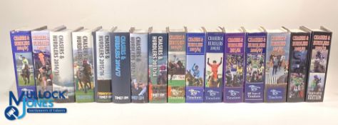 2010-2017 Horse Racing Timeform Chasers & Hurdlers Books a complete run of 16 volumes all H/b + D/j