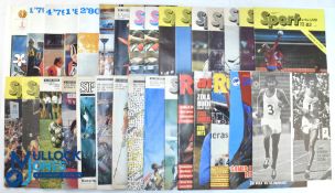 Mainly 1970s & 1980s - Athletics Meeting programmes UK and Overseas (29), Sports in the GDR