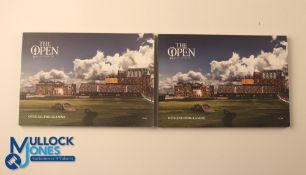 Autographs - Multi-signed 2015 Open Championship St Andrews Golf Programme with signatures