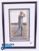 1908 James Braid Original Golfing Photograph - see Advanced Golf by Braid titled 