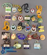 1961-1999 Horse Racing: Newmarket & Newbury Enamel Member Badges - Newbury x18, Newmarket x10,