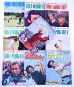 Collection of Various Golf Monthly Magazines from 1969-1975 (10) to incl Feb '69; April '71; Dec '