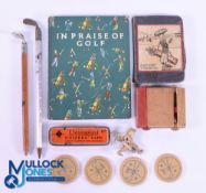 Interesting Collection of Various Golf Related Items (11) to incl 