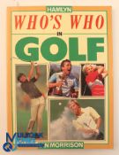 Autographs - Multi-signed 'Who's Who In Golf' Book - with signatures internally in ink featuring