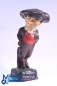 Reproduction Penfold Man Advertising Golfing Figure - non-smoking, on squared base with 'He played a