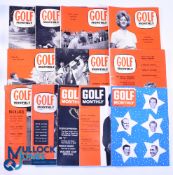 1960s Collection of Golf Monthly Magazines (12) to incl December 1960; 4x 1961 February,