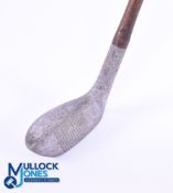 Restoration - Standard Golf Co Mills Patent GB 1 alloy wood showing the maker's shaft stamp, head is