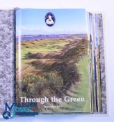 Collection of 2014/17 - 'Through The Green' Quarterly Golf Magazines (9) privately publ'd by The