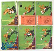 Six Budapest Hungary 1994 European Athletic Championships programmes & tickets- All 6 days