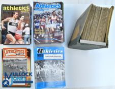 Athletics Weekly magazine 1952-1980s - Five 1950s, 26 x 1972-1979, 48 x 1980s and a bound volume