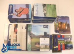 Quantity of Open Championship Golf Programmes from 1990 - 2013, Draw sheets and Stroke savers