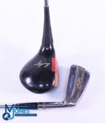 2x American Hero Golfers Classic Clubs - to incl Ben Hogan Signature No1. Driver with Red Face Inert