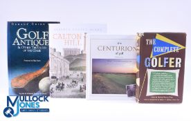4x Various Golf Books to include Olman's Guide to Golf Antiques & Other Treasures of the Game