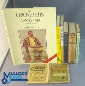 1914-1993 Cricket Books and Annual Collection - to include 2 early Athletic News Cricket Annuals