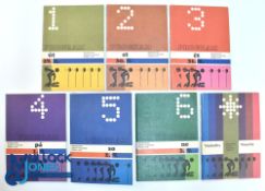 Seven Prague Czechoslovakia 1978 European Athletic Championships programmes - All 6 days