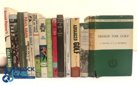 Fifteen assorted Golf Books - Arnold Palmer's Golf Book 1961, Golf Lessons from the Pros 1962