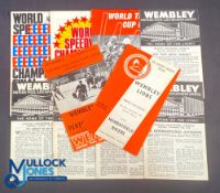 Wembley Ice Hookey, Speedway Programmes, to include Ice Hockey 1966 Wembley Lions v Perth