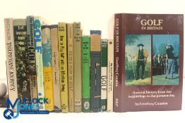 Fifteen assorted Golf Books - Triumphant Journey 1981 Dick Miller, Golf Lessons from the Pros 1965