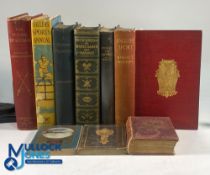Period Sports Record Dictionary & Home Companion Books: to include Royal Insurance Record Books