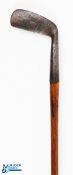 Most unusual bent neck forward face bent neck metal concentric back putter stamped The Ace by D