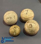 Collection of Eton Fives Leather Balls