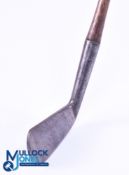 R Forgan & Son St Andrews POWF c1895 long iron stamped with maker's mark to the bowed shaft, still